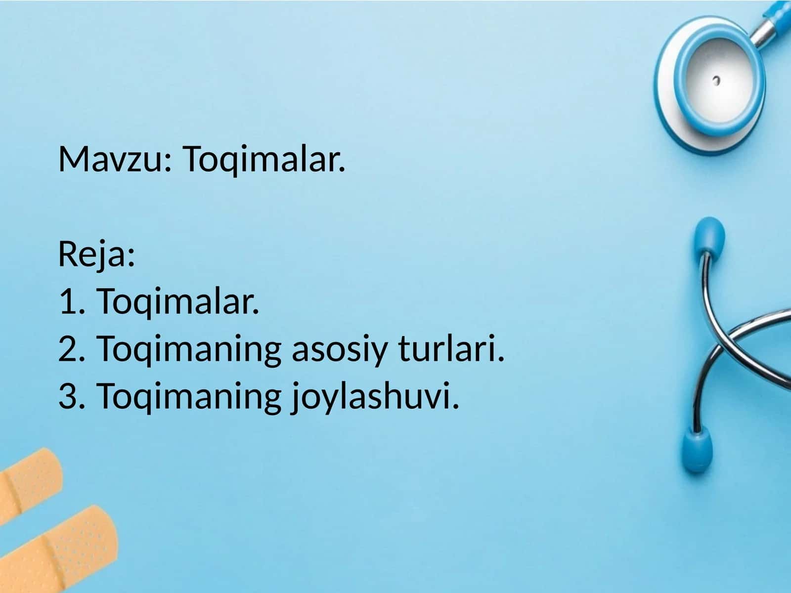 Toqimalar 1