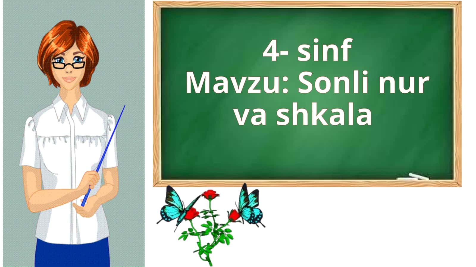 4-sinf matematika .Sonli nur va shkala 1
