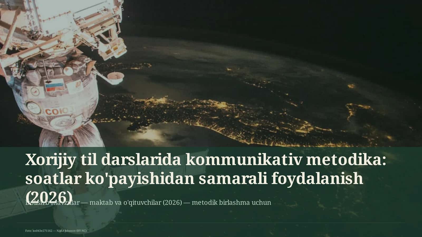 Kommunikativ metodika 1