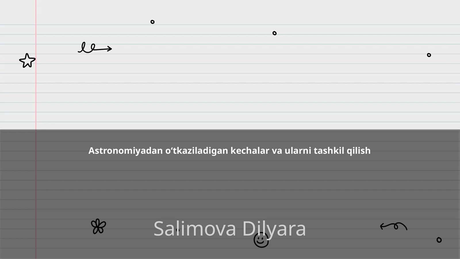 Astronomiyadan oʻtkaziladigan kechalar va ularni tashkil qilish 1