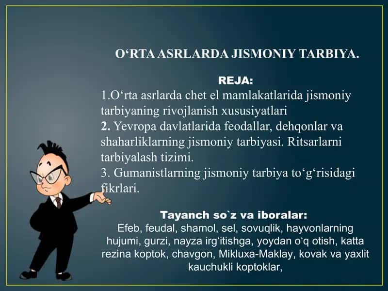 O‘rta asrlarda jismoniy tarbiya 1