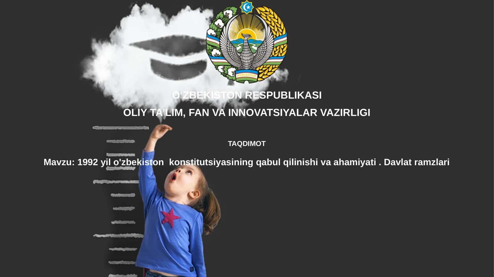 1992yilo'zbekistonkonstitutsiyasiningqabulqilinishivaahamiyati.Davlatramzlari 1