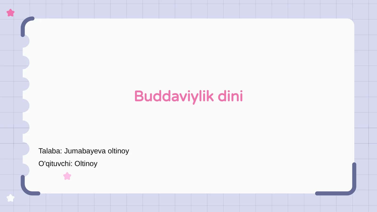 Buddaviylik dini 1