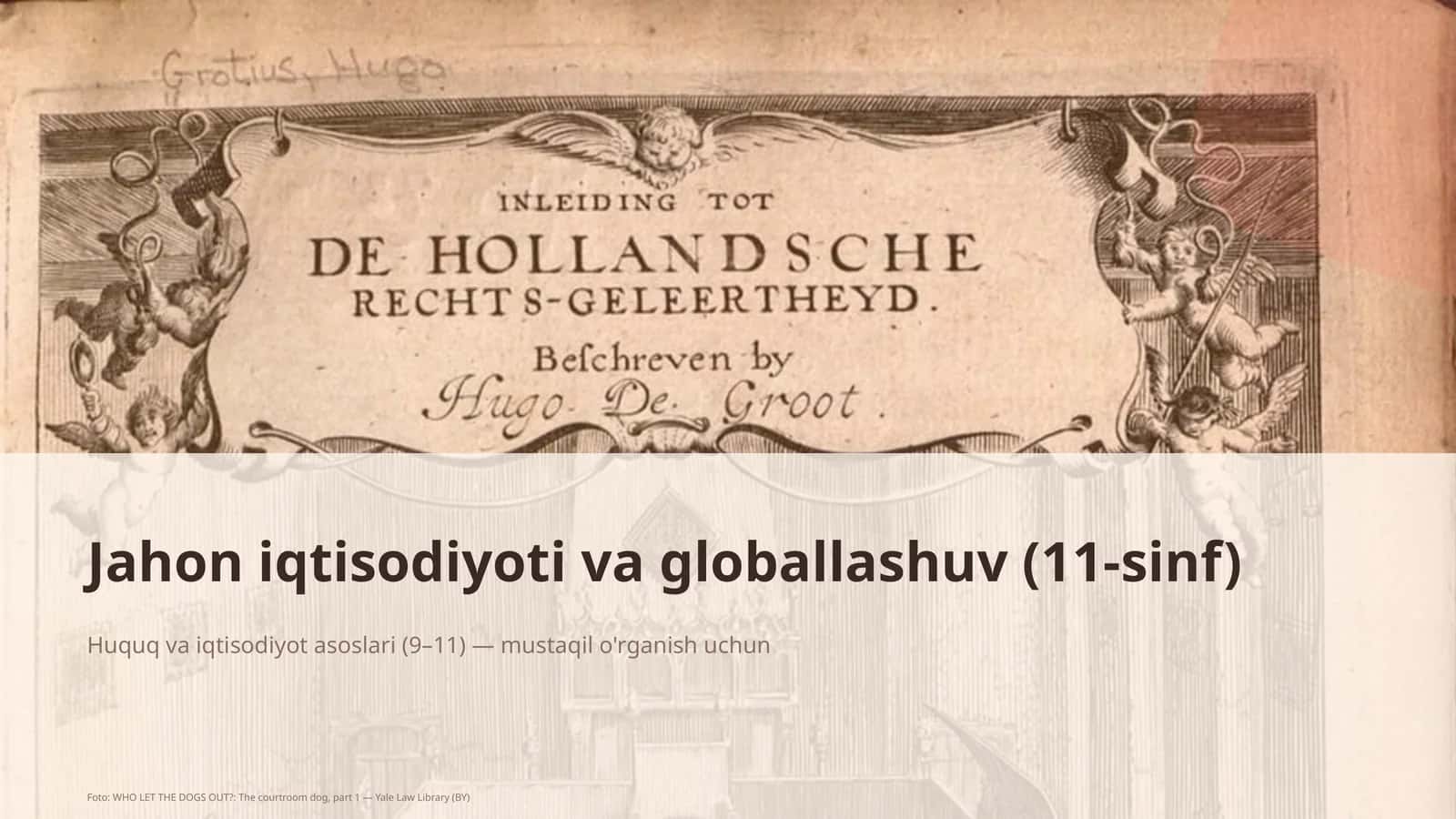 Huquq va iqtisodiyot asoslari (9–11) 1