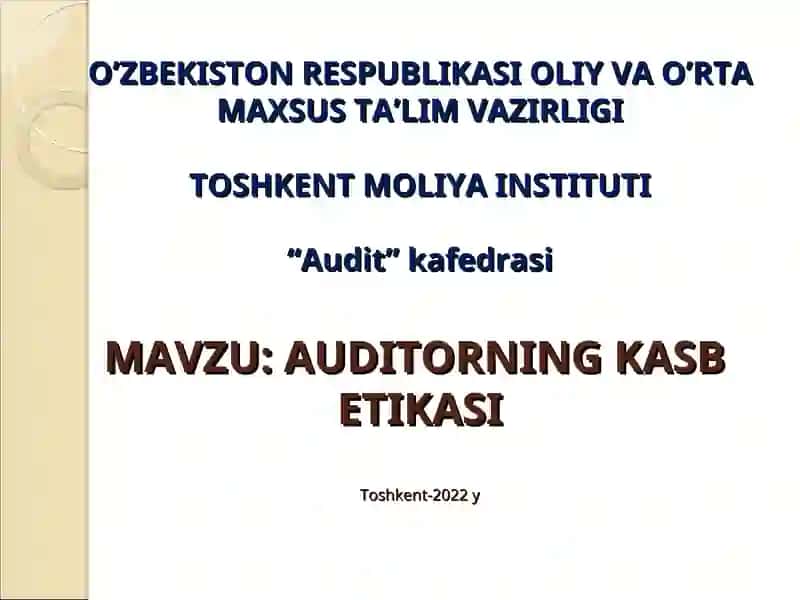 AUDITORNING KASBETIKASI 1