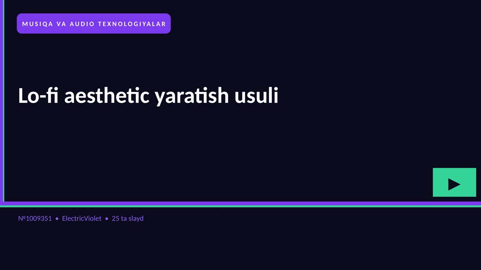 Lo-fi aesthetic yaratish usuli 1