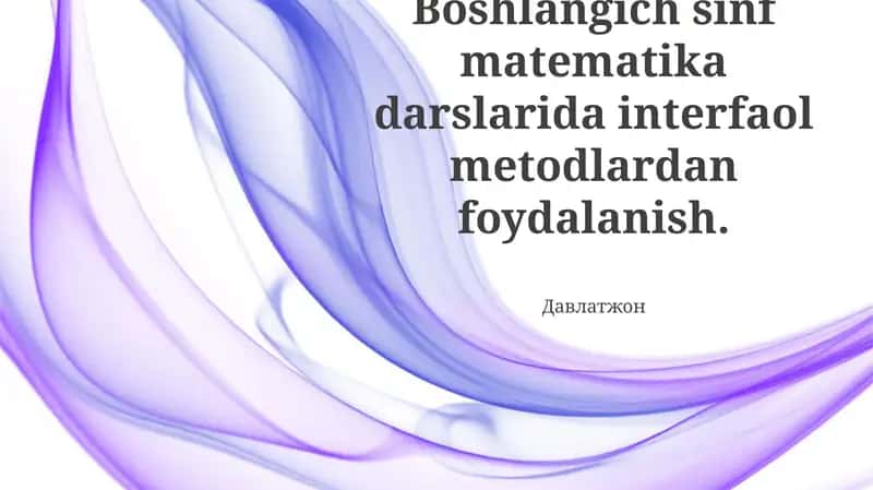 Farqlanuvchi Ta'lim 1