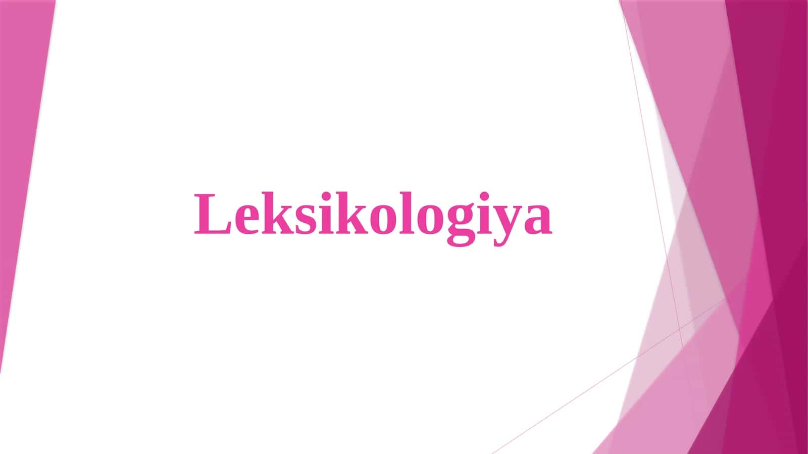Leksikologiya 1