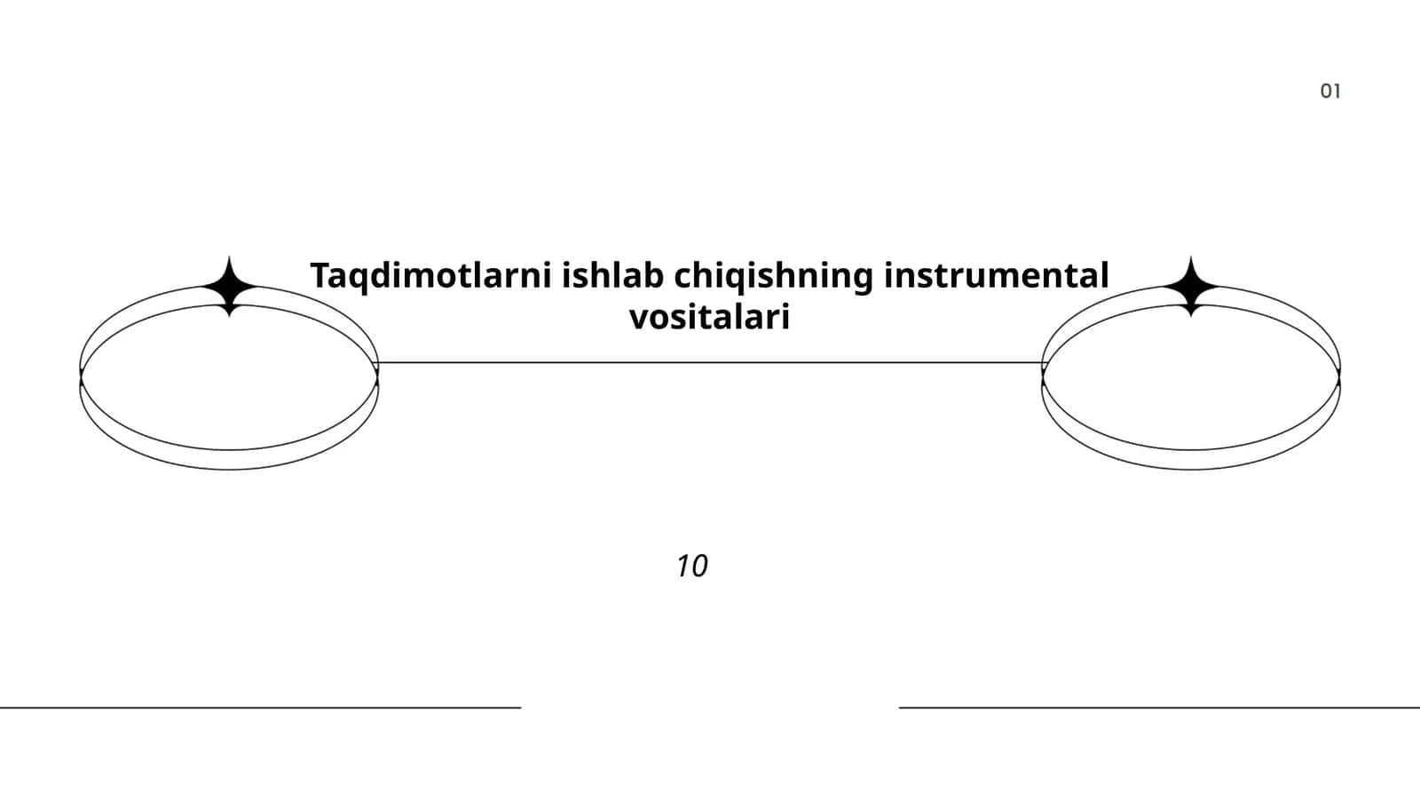 Taqdimotlarni ishlab chiqishning instrumental vositalari 1