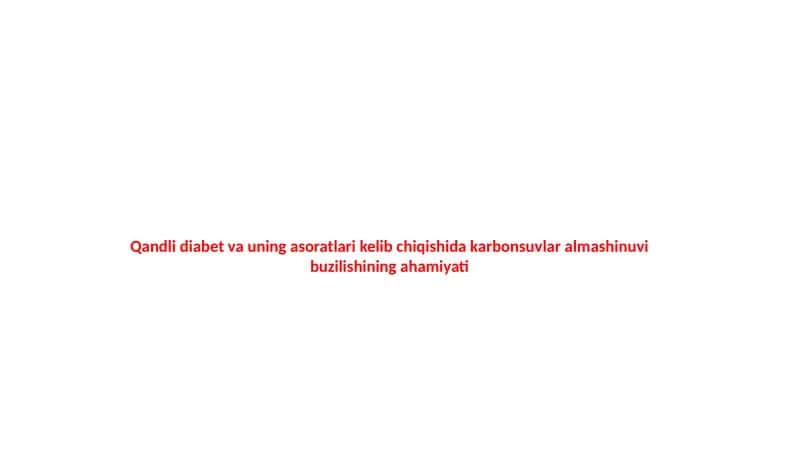 Uglevodlar 1