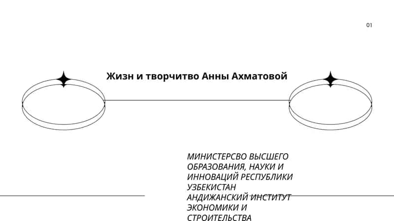 Жизн и творчитво Анны Ахматовой 1