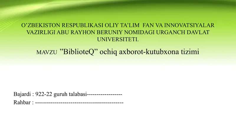 BiblioteQ 1