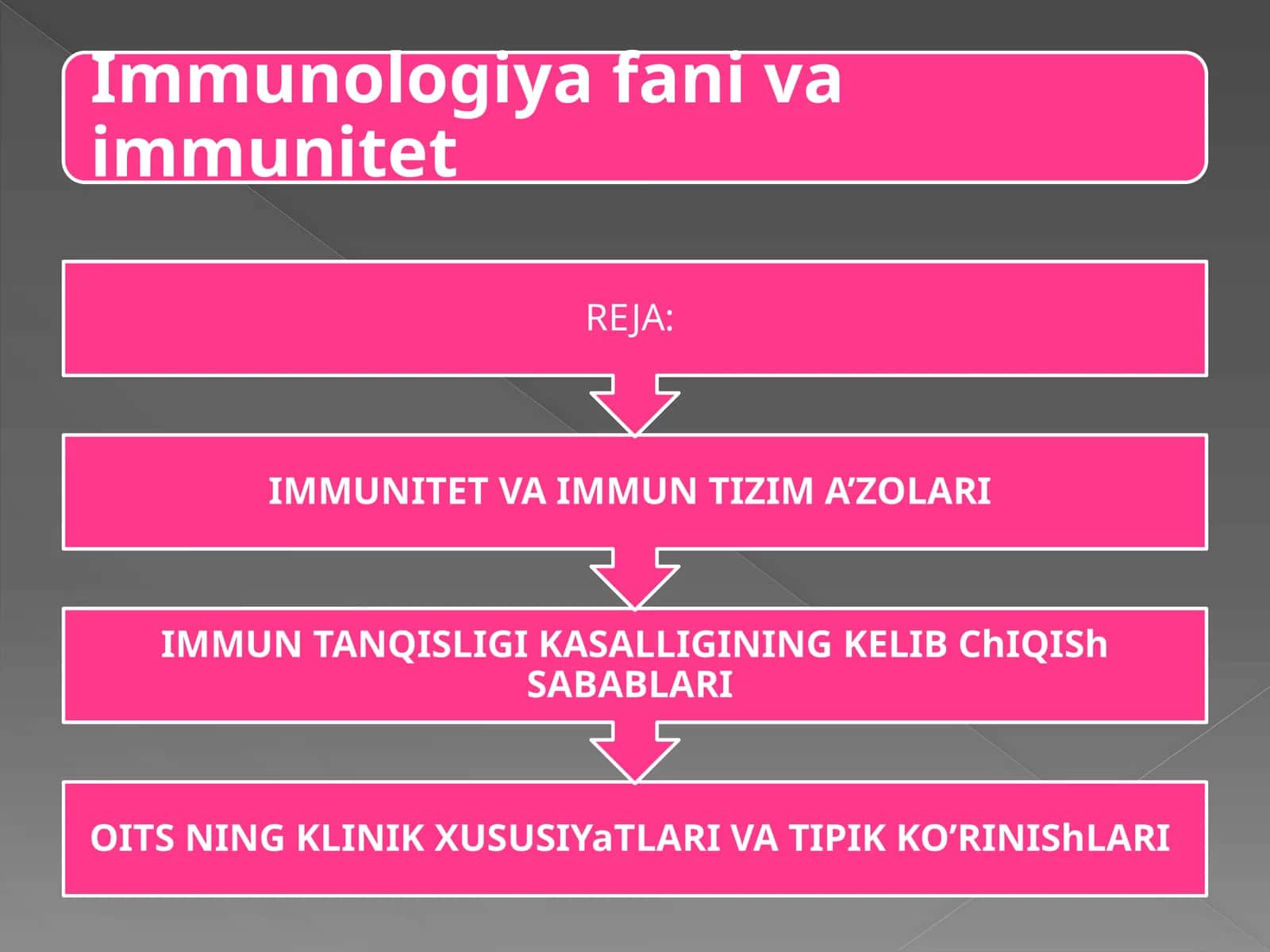 Immunologiya fani va immunitet 1
