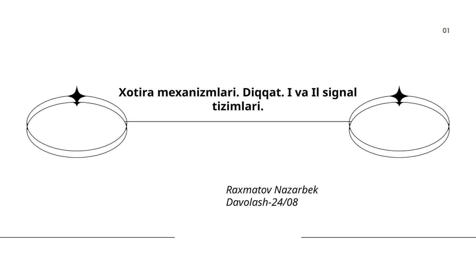 Xotira mexanizmlari 1