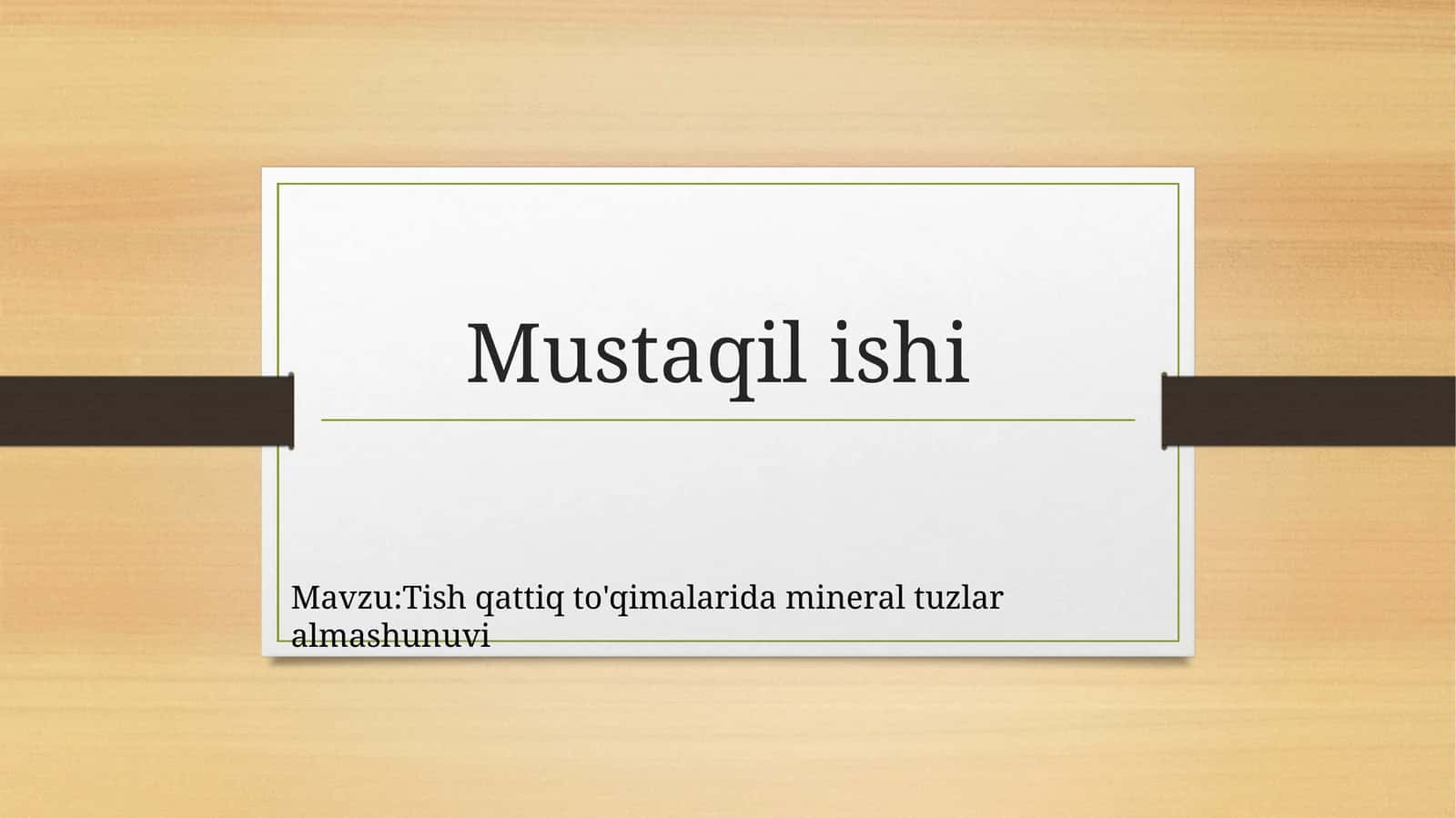 Tishqattiq to'qimalaridagi mineral tuzi 1