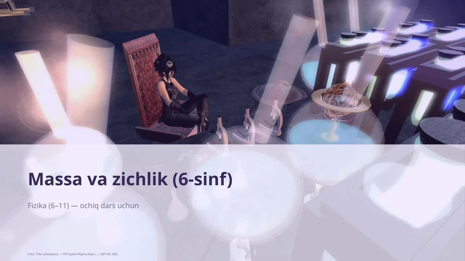 Massa va zichlik (6-sinf) 1