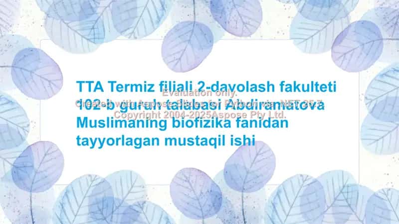Kompyuter tomografiyasi va uni ishlashining fizik asoslari 1