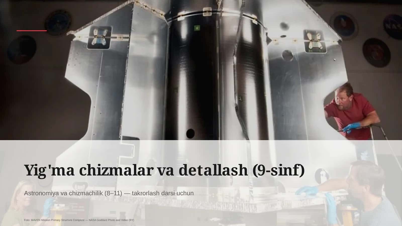 Yig'ma chizmalar va detallash (9-sinf) 1