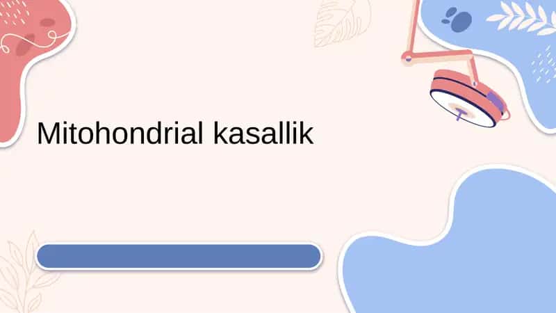 Mitohondrial kasallik 1