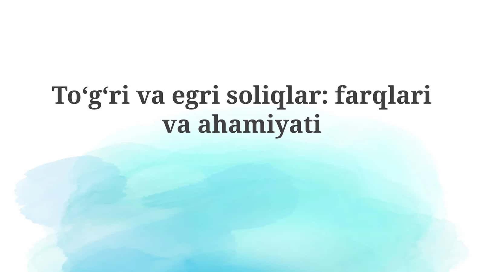 To'g'ridan-to'g'ri va bilvosita soliqlar: Ta'riflar va asosiy xususiyatlar 1