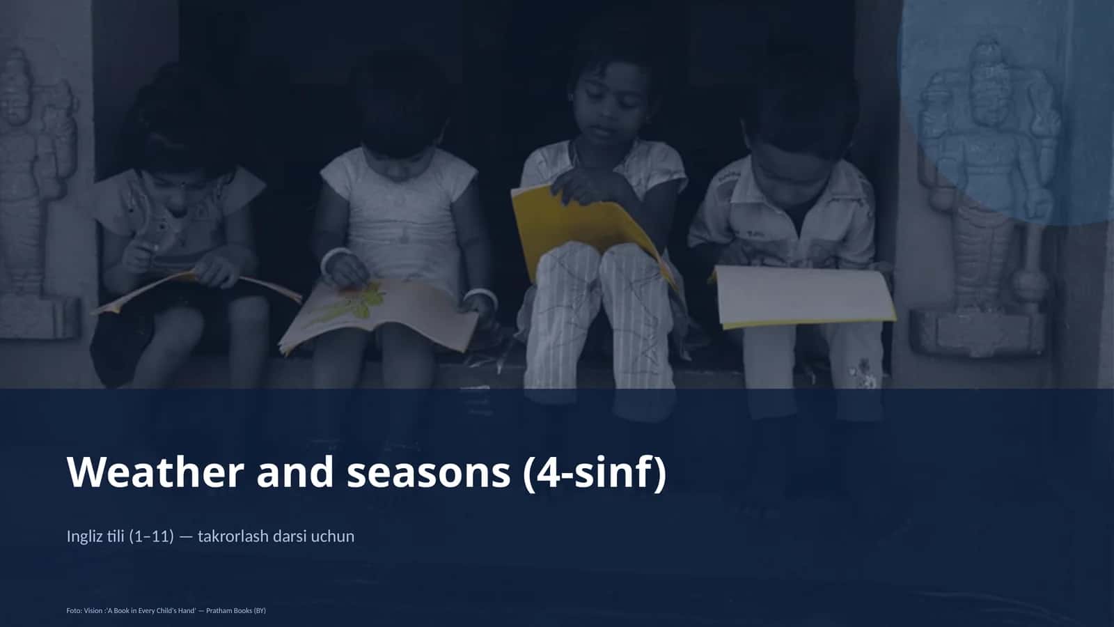 Weather and seasons (4-sinf) 1