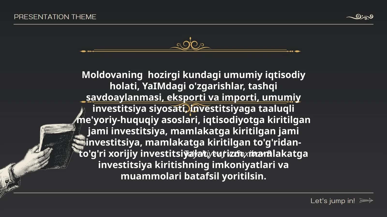 Moldovaning hozirgi kundagi umumiy iqtisodiy holati 1