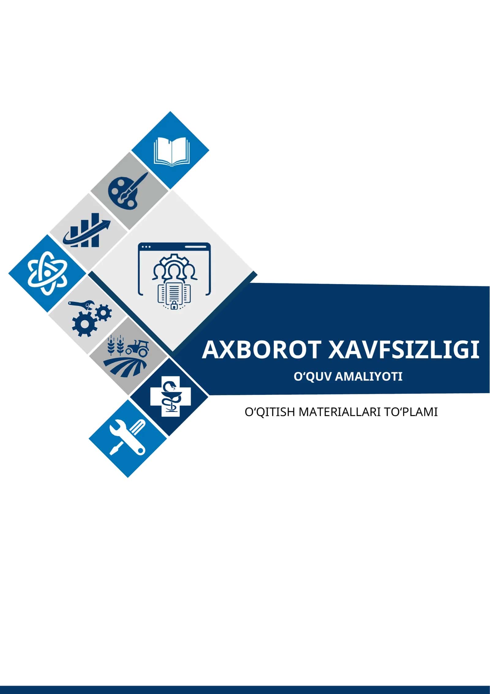 “Axborot xavfsizligi” о‘quv amaliyoti fanidan O‘QITISH MATERIALLARI TO‘PLAMI 1