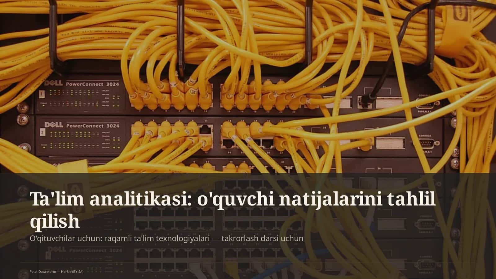 Ta'lim analitikasi: o'quvchi natijalarini tahlil qilish 1