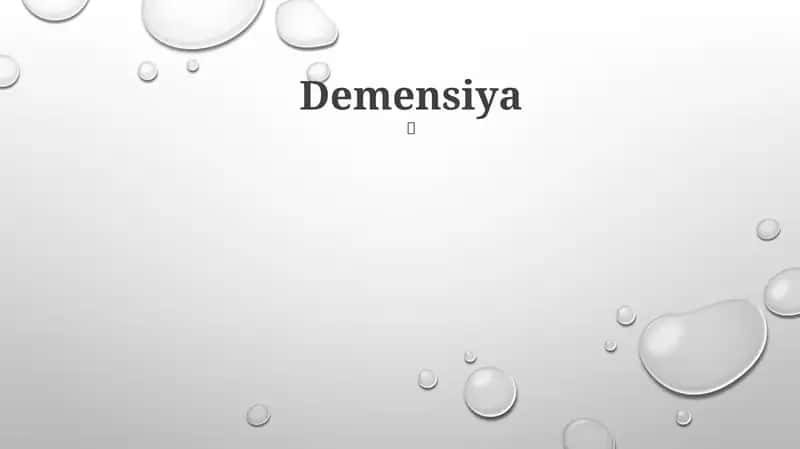 Demensiya 1