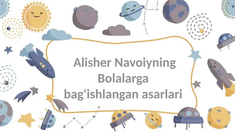Ppt Alisher Navoiy 1
