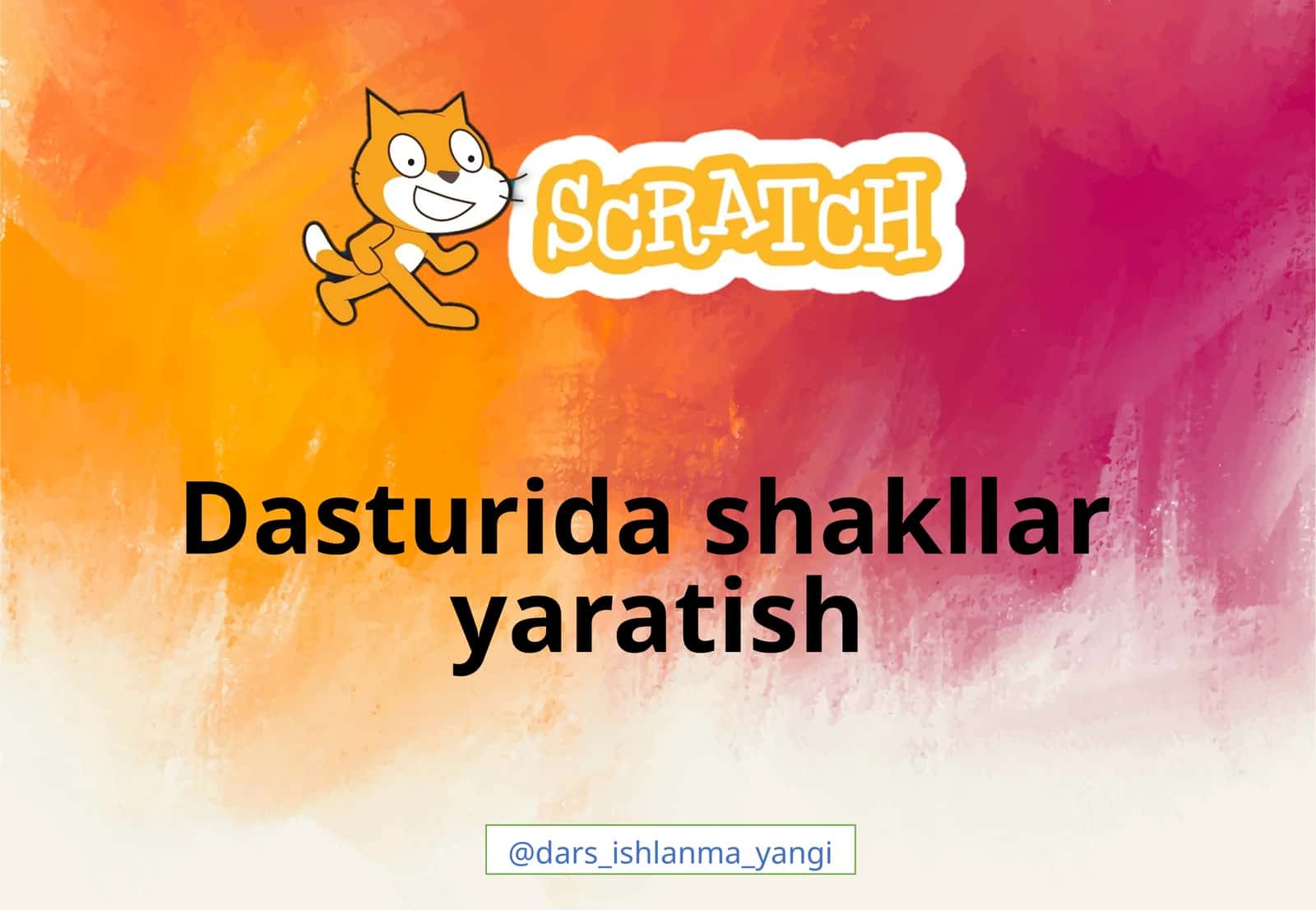 Skretch dasturi 1