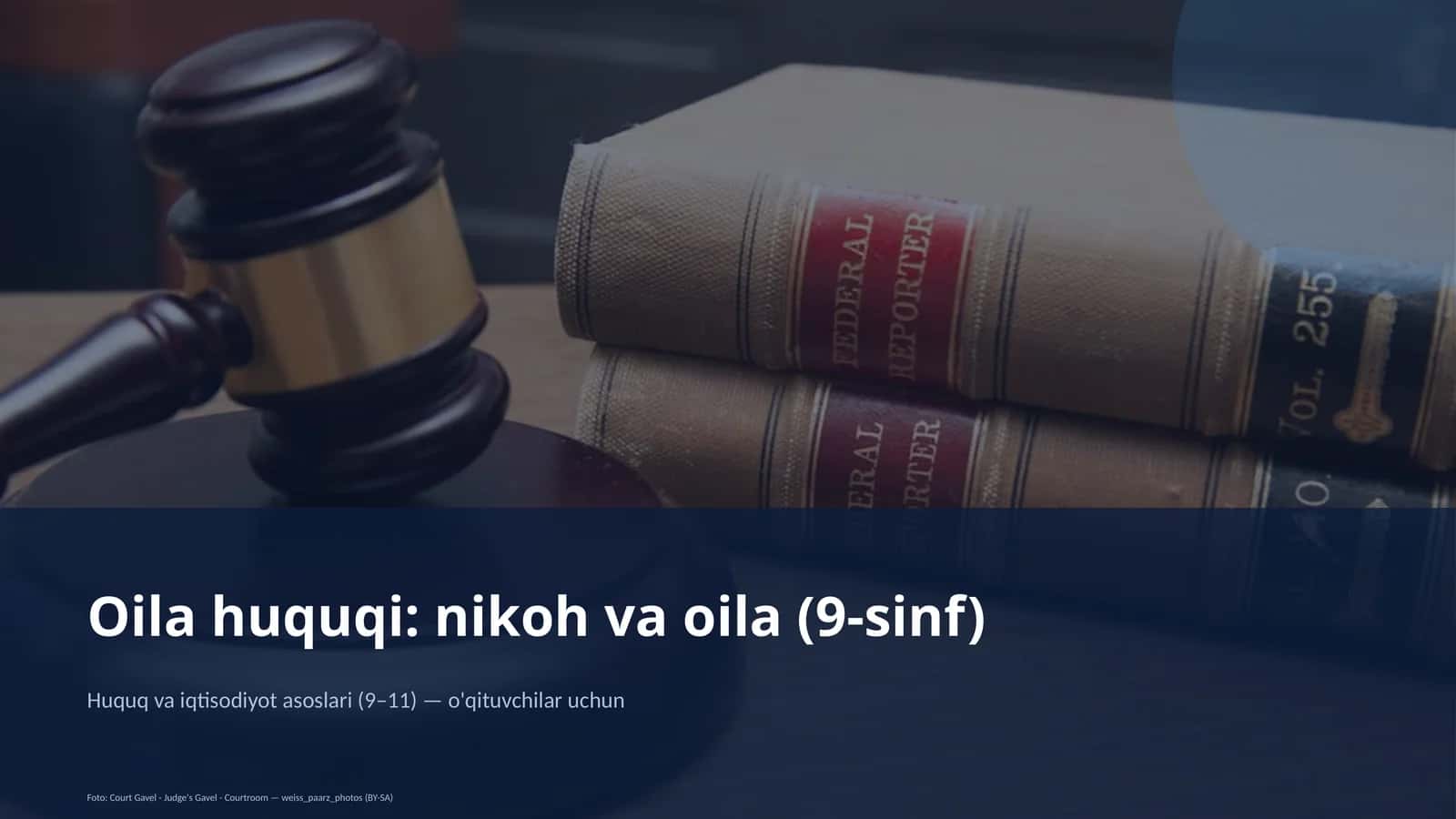 Huquq va iqtisodiyot asoslari (9–11) 1