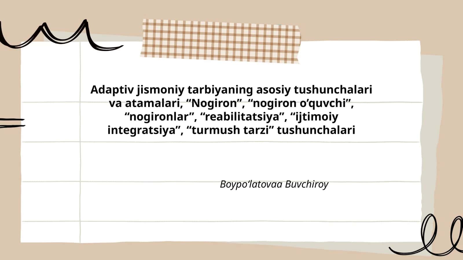 Adaptiv jismoniy tarbiya 1