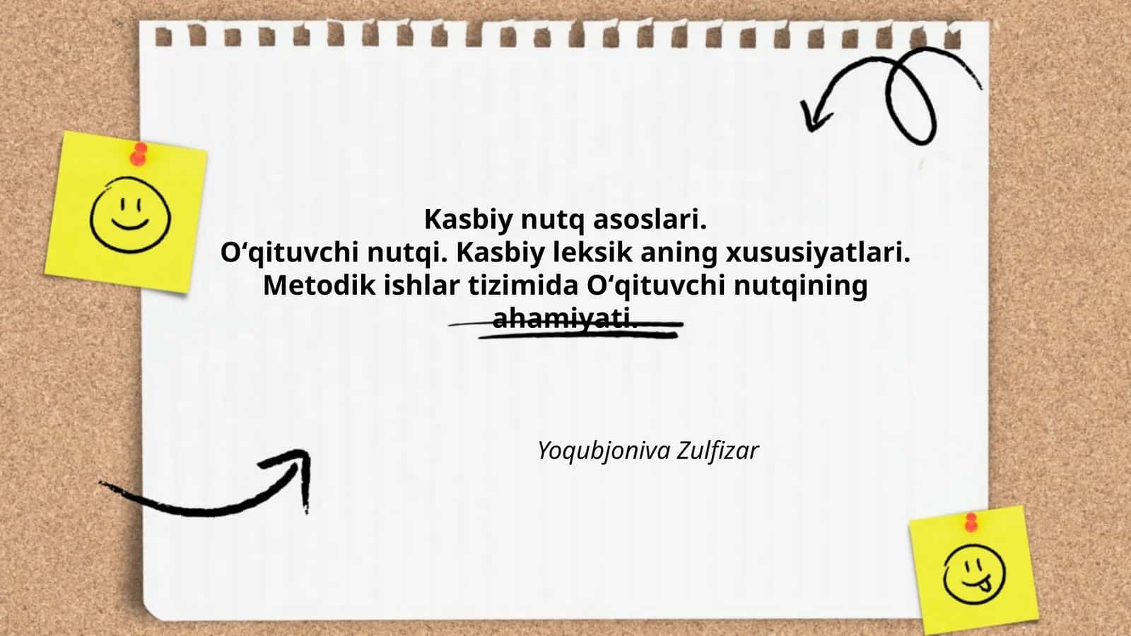 Kasbiy nutq asoslari va uning mohiyati 1