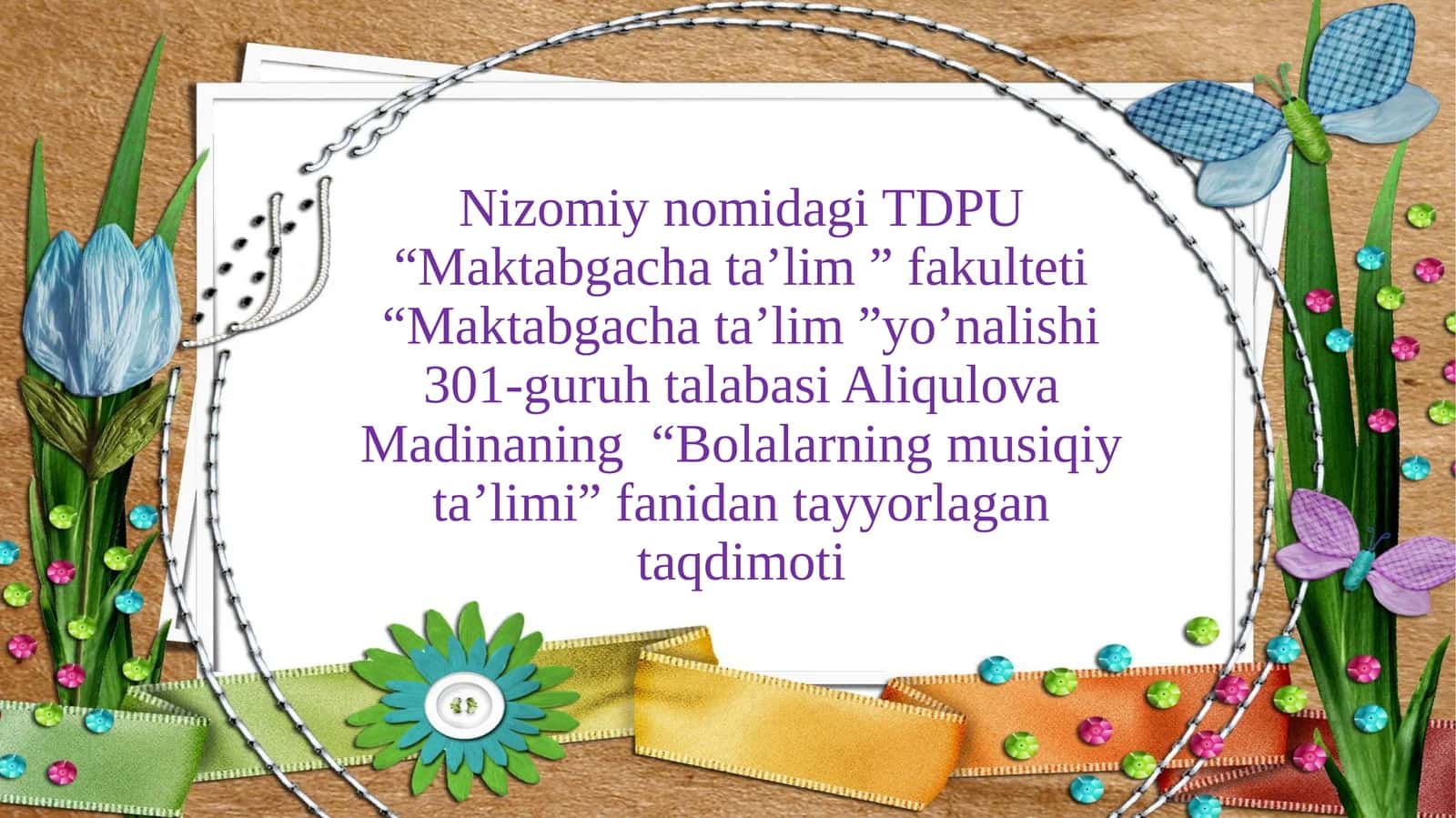 Bolalarni musiqа cholg‘u аsboblаridа ijrogа о‘rgаtish 1