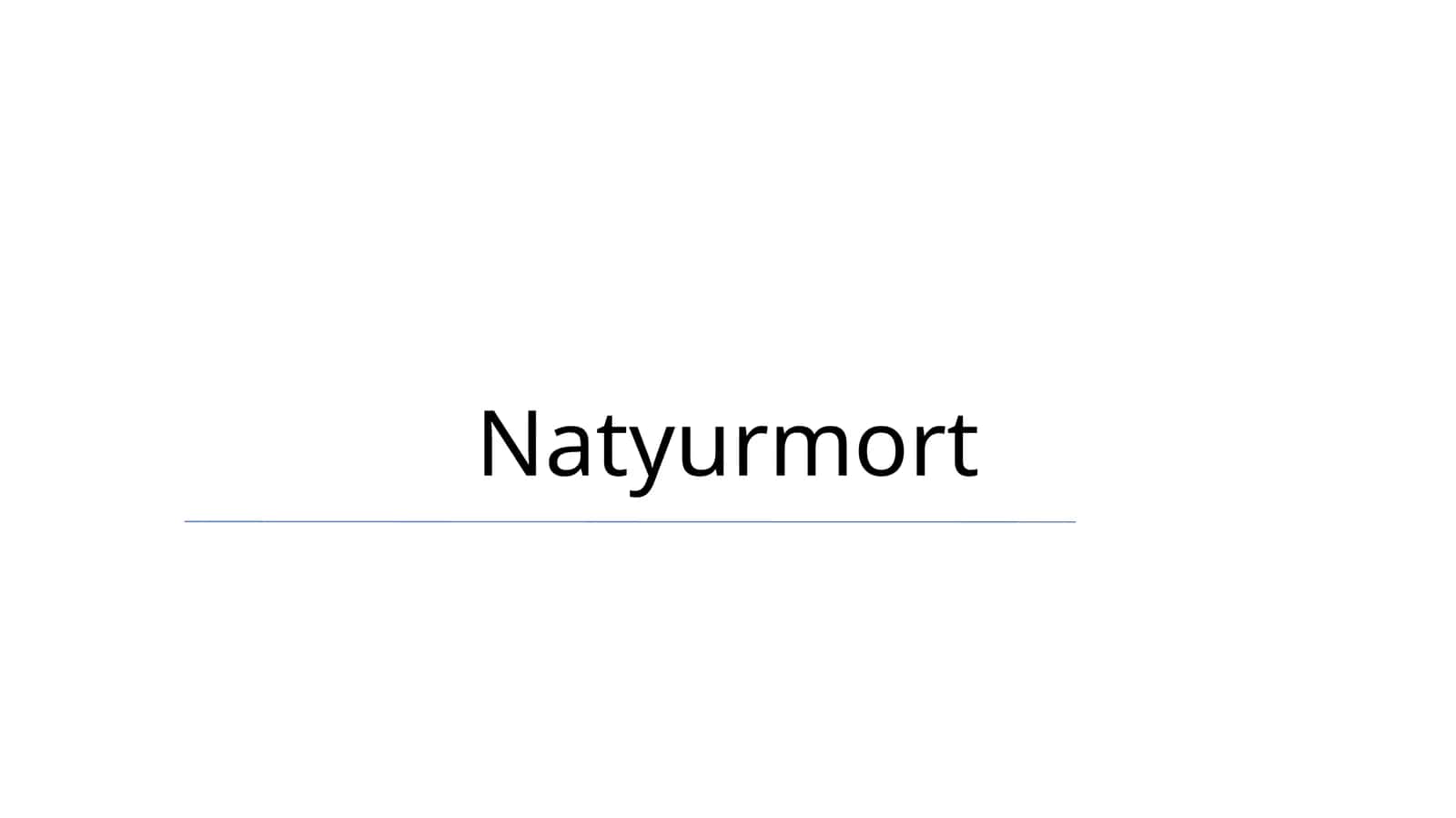 Natyurmort 1