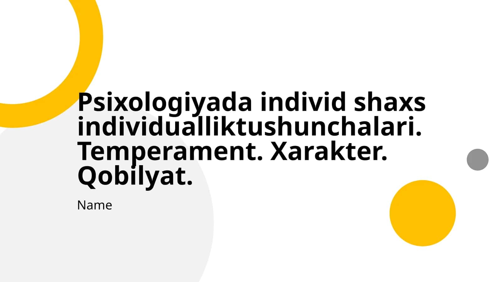 Inson psixologiyasi 1