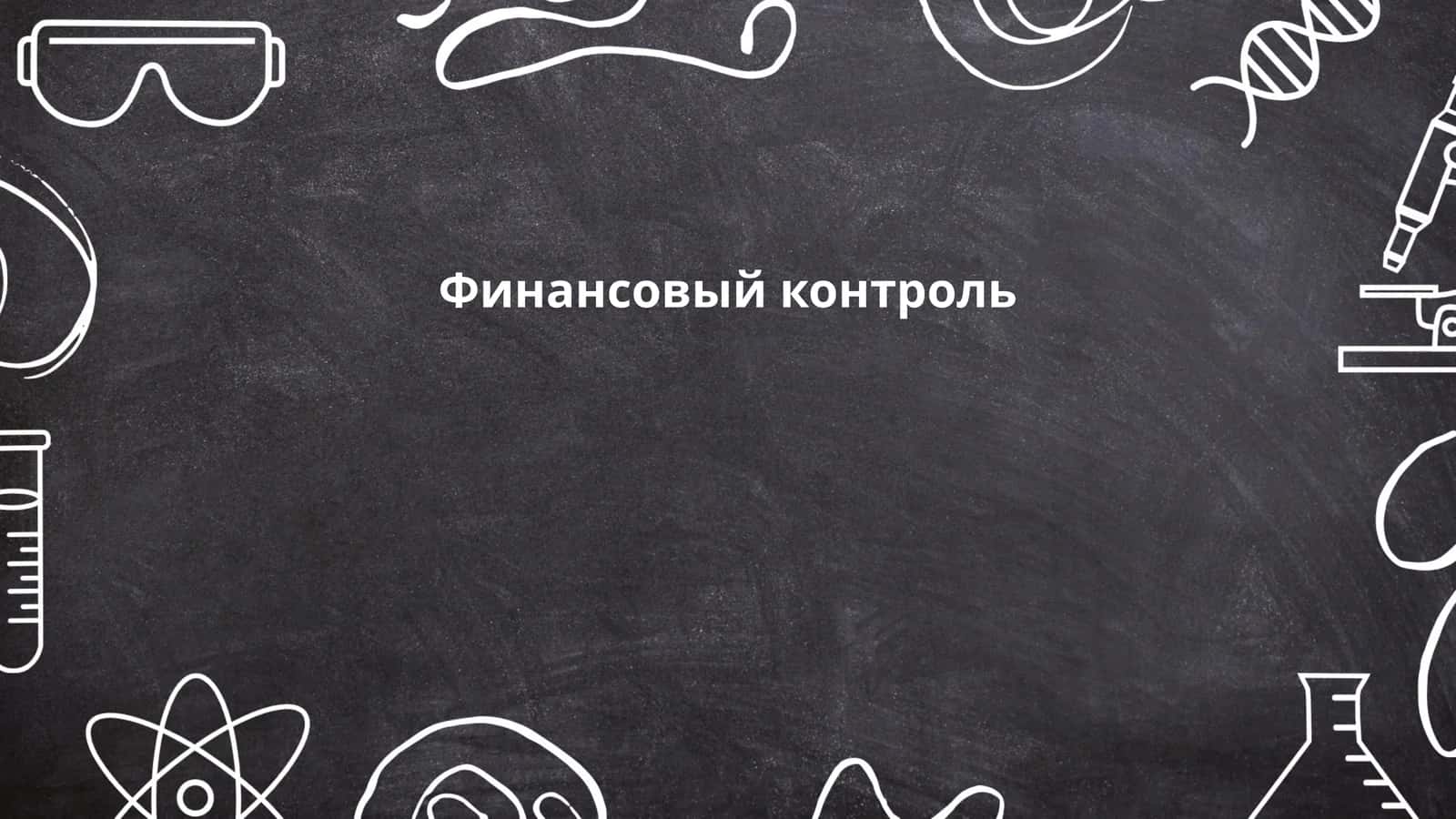 Финансовый контроль 1