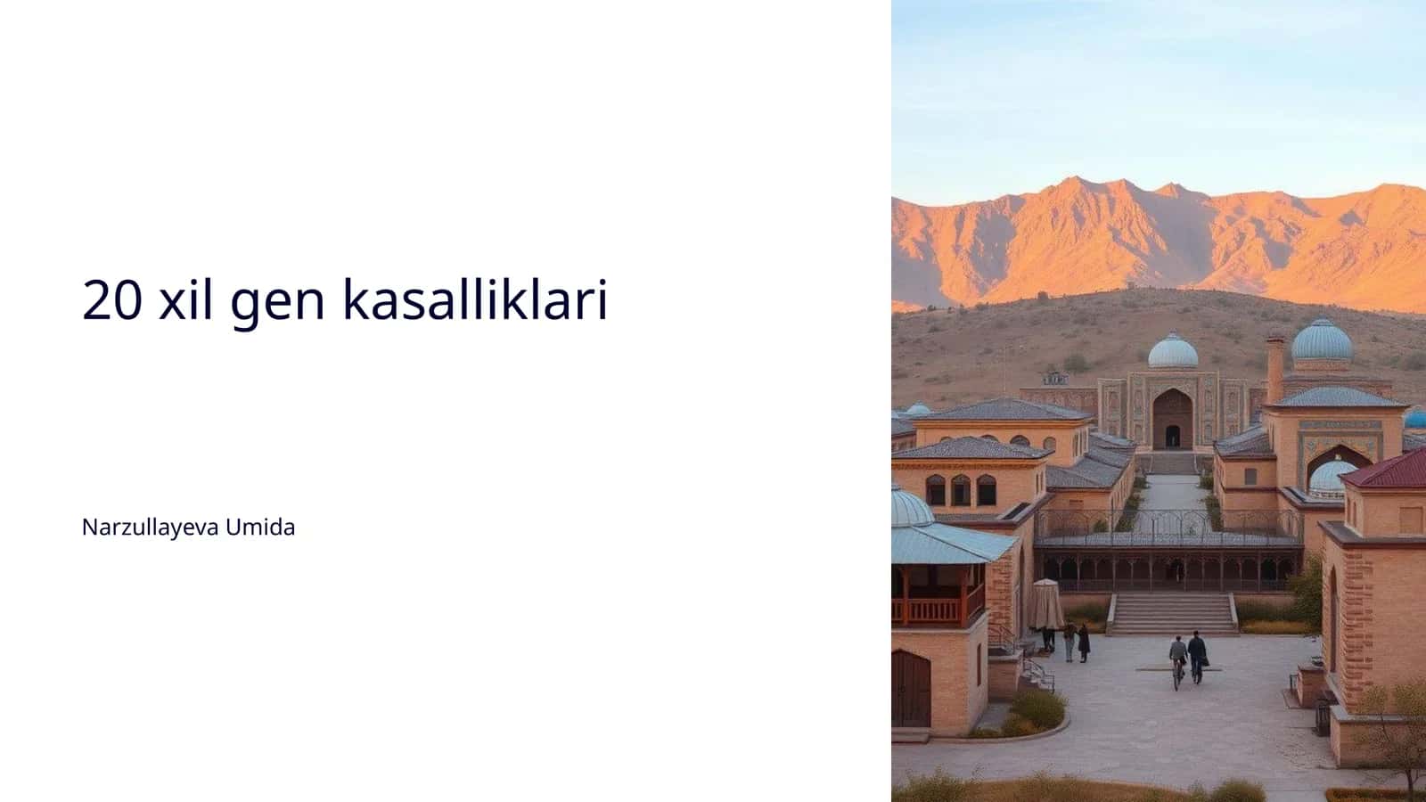 20 xil gen kasalliklari 1