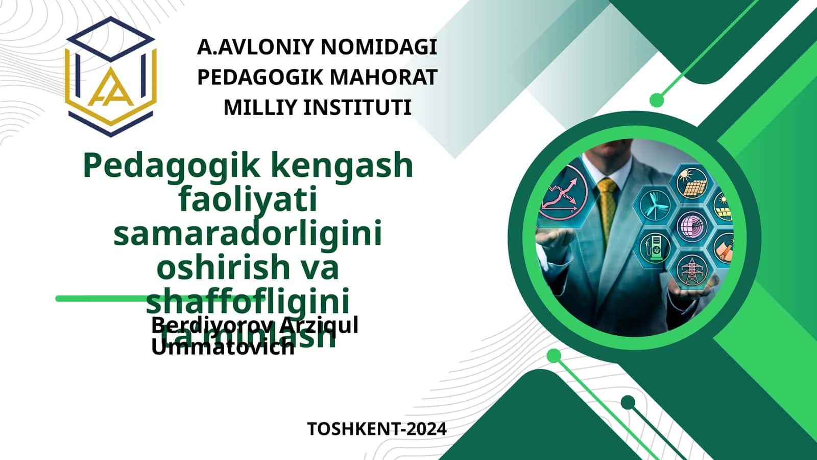 Pedagogik kengash faoliyatining samaradorligini oshirish va shaffofligini taʼminlash 1