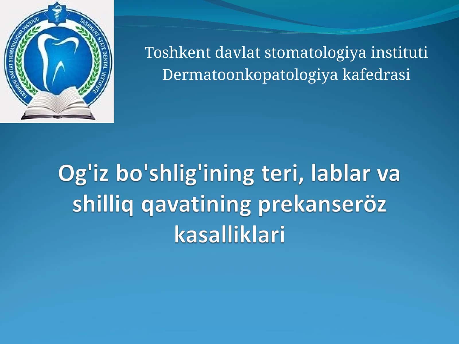 Prekanseröz kasalliklar 1