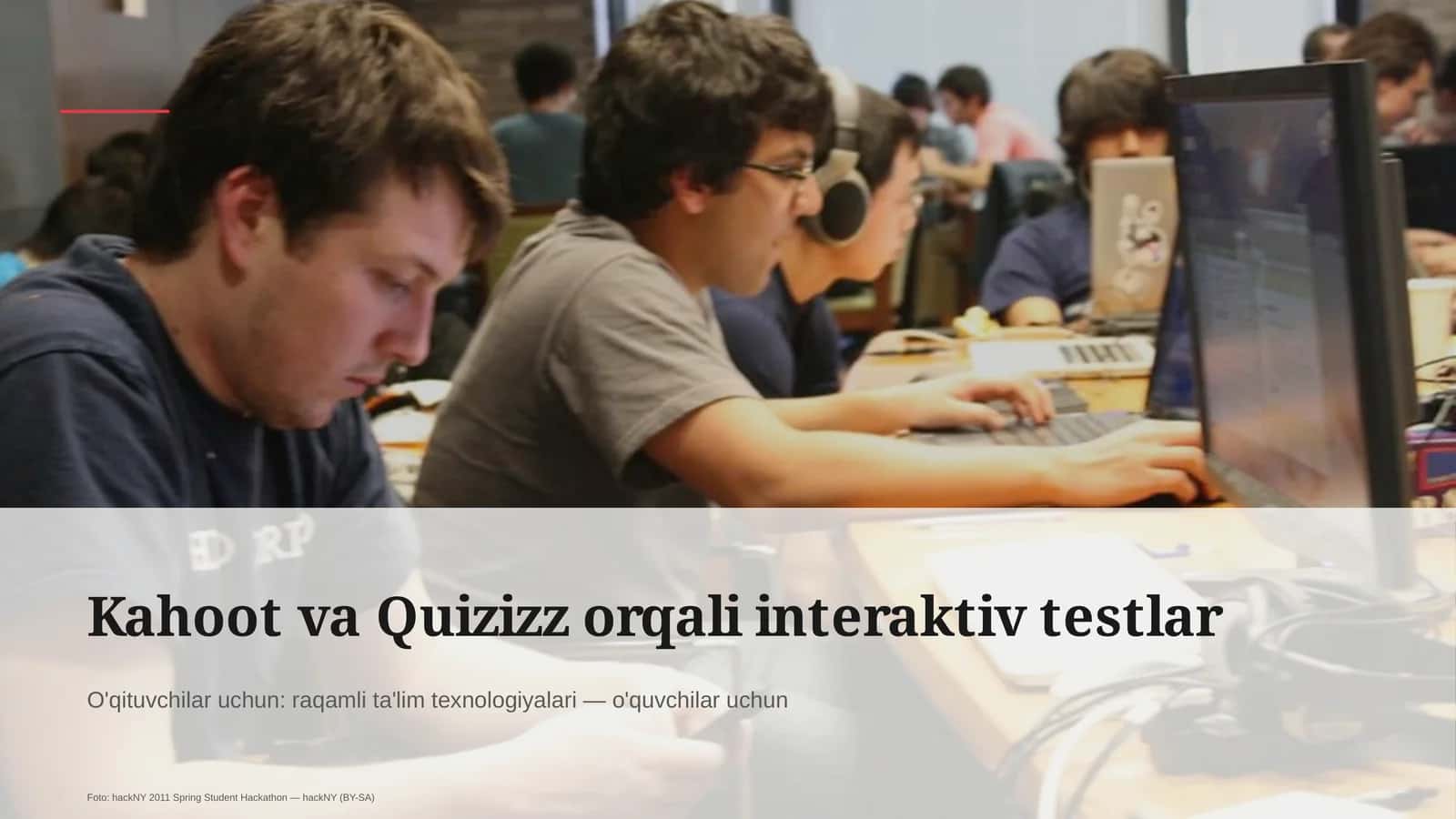 Kahoot va Quizizz orqali interaktiv testlar 1
