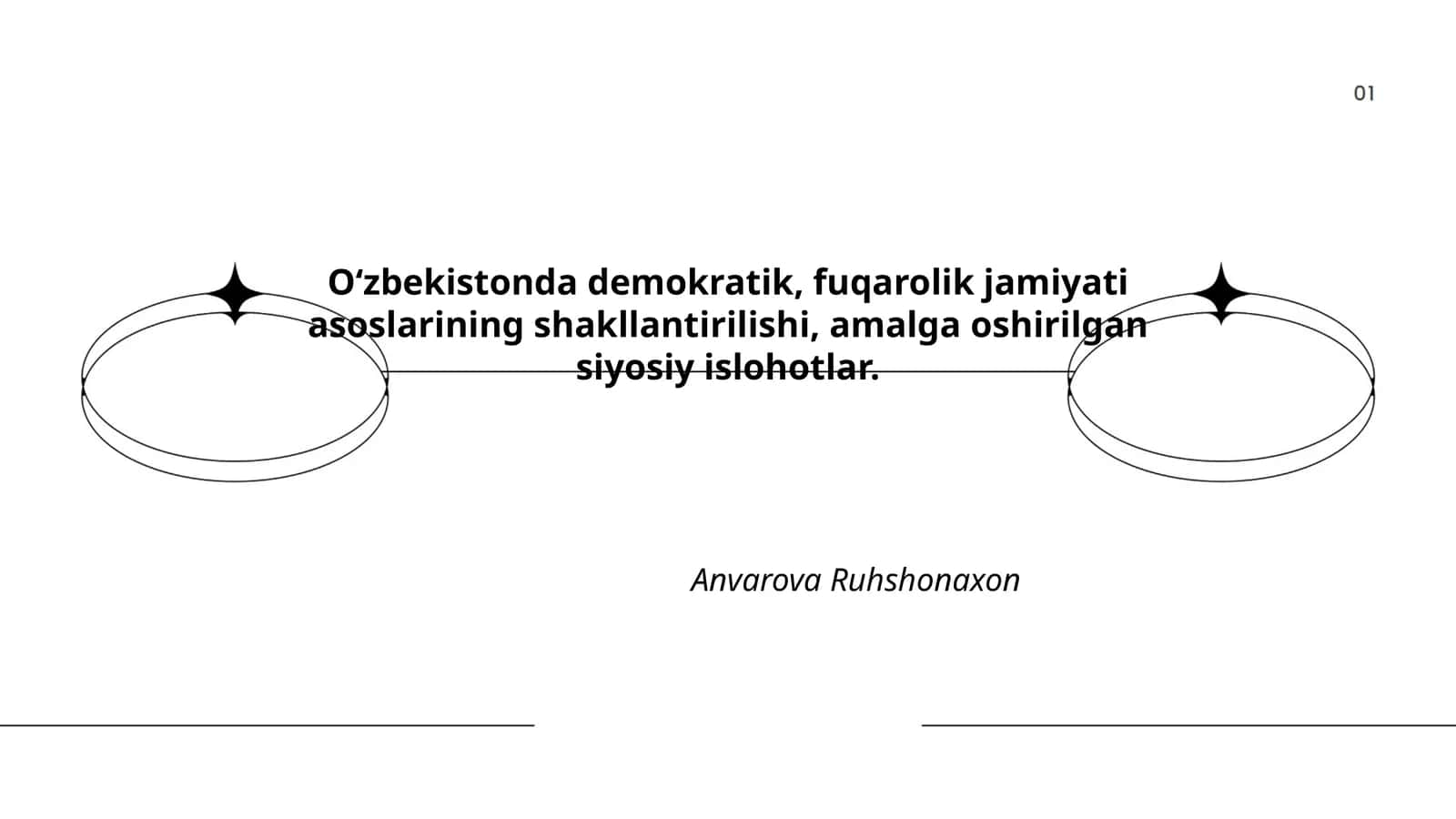 Oʻzbekistonda demokratik islohotlar tarixi 1