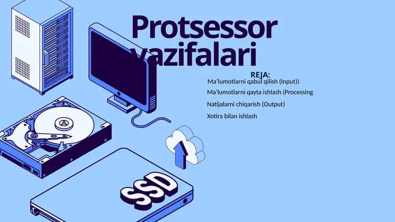 Protsessor  vazifalari 1