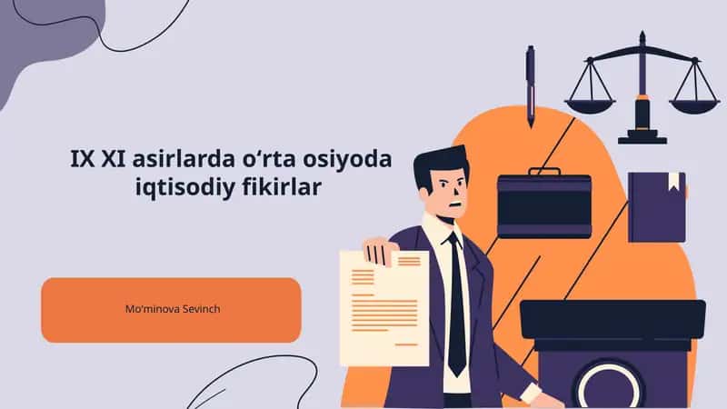 IX XI asirlarda oʻrta osiyoda iqtisodiy fikirlar 1
