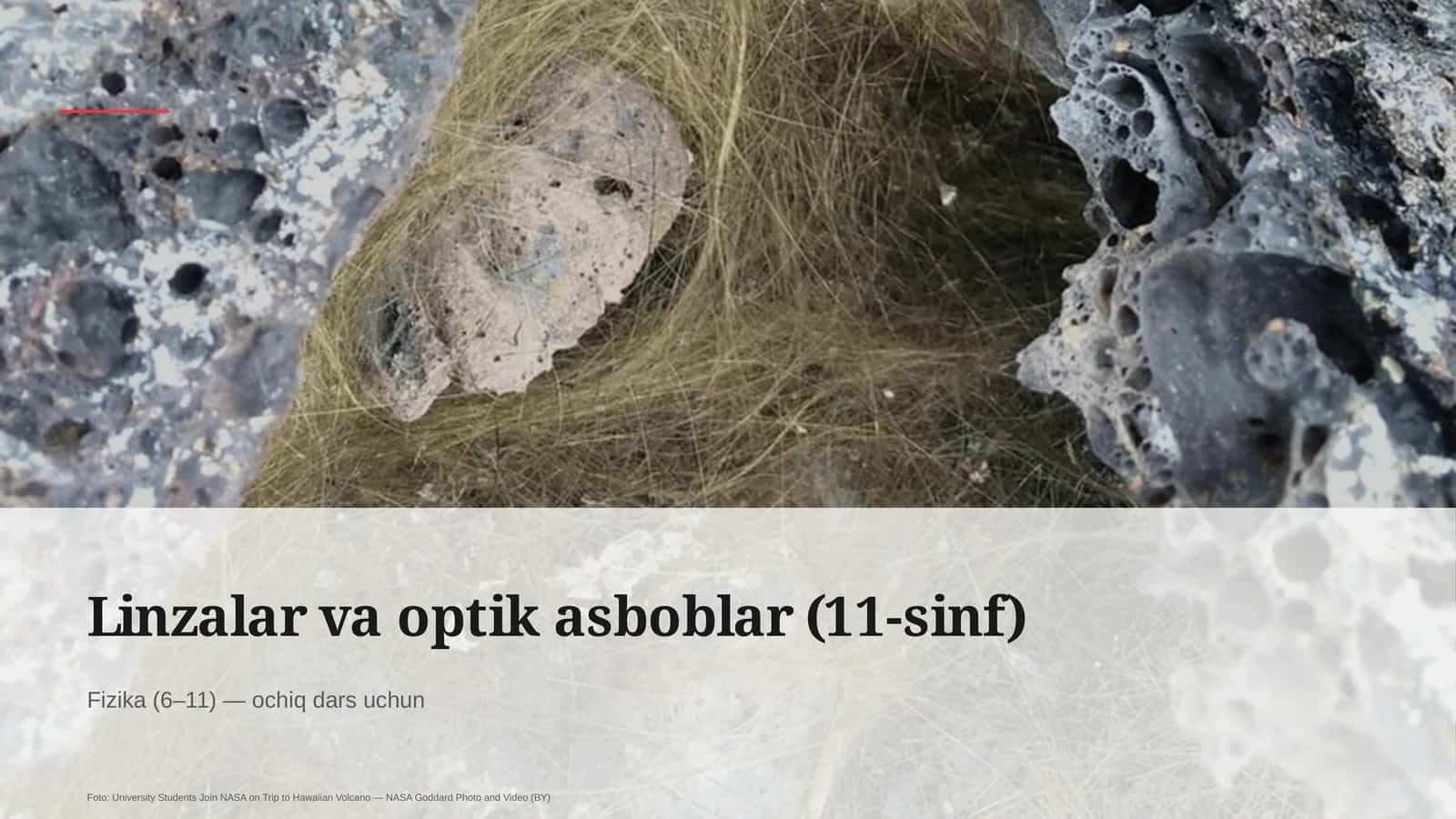 Linzalar va optik asboblar (11-sinf) 1