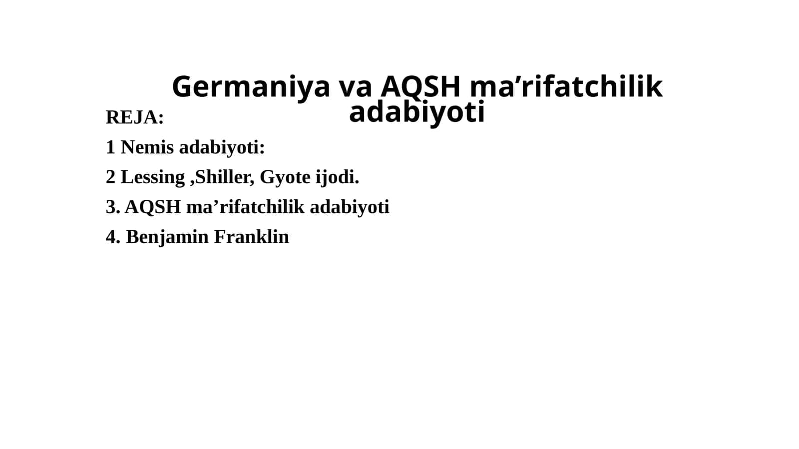 GermaniyavaAQSHma’rifatchilikadabiyoti 1