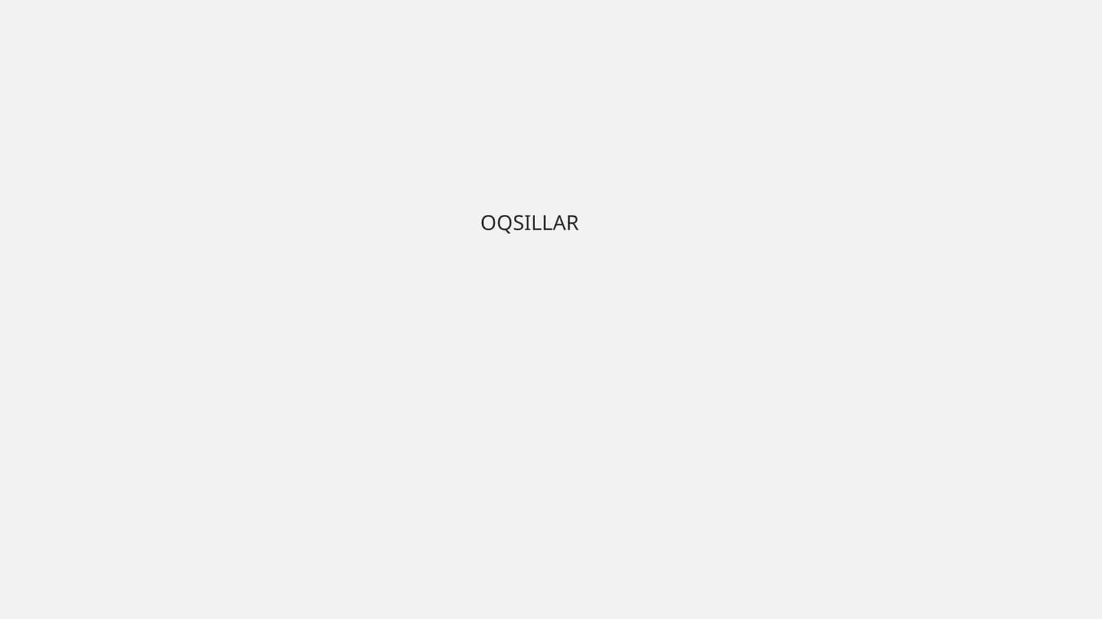OQSILLAR 1