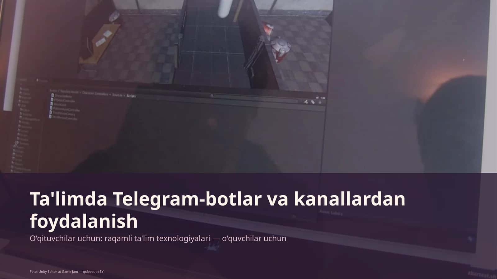 Telegram-botlar va kanallardan foydalanish 1