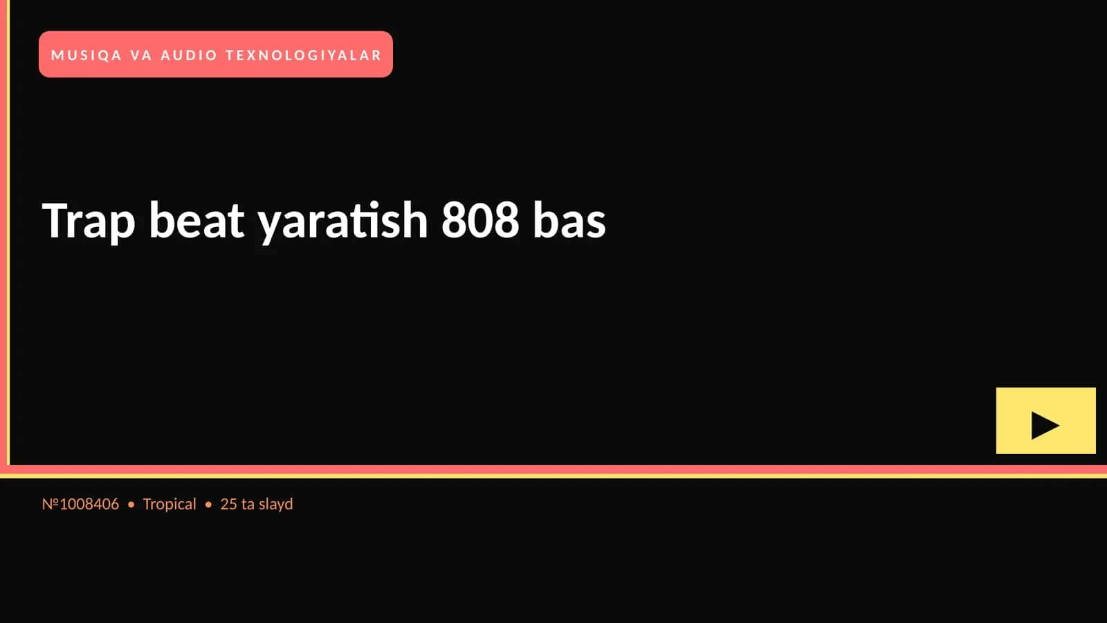 Trap beat yaratish 808 bas 1